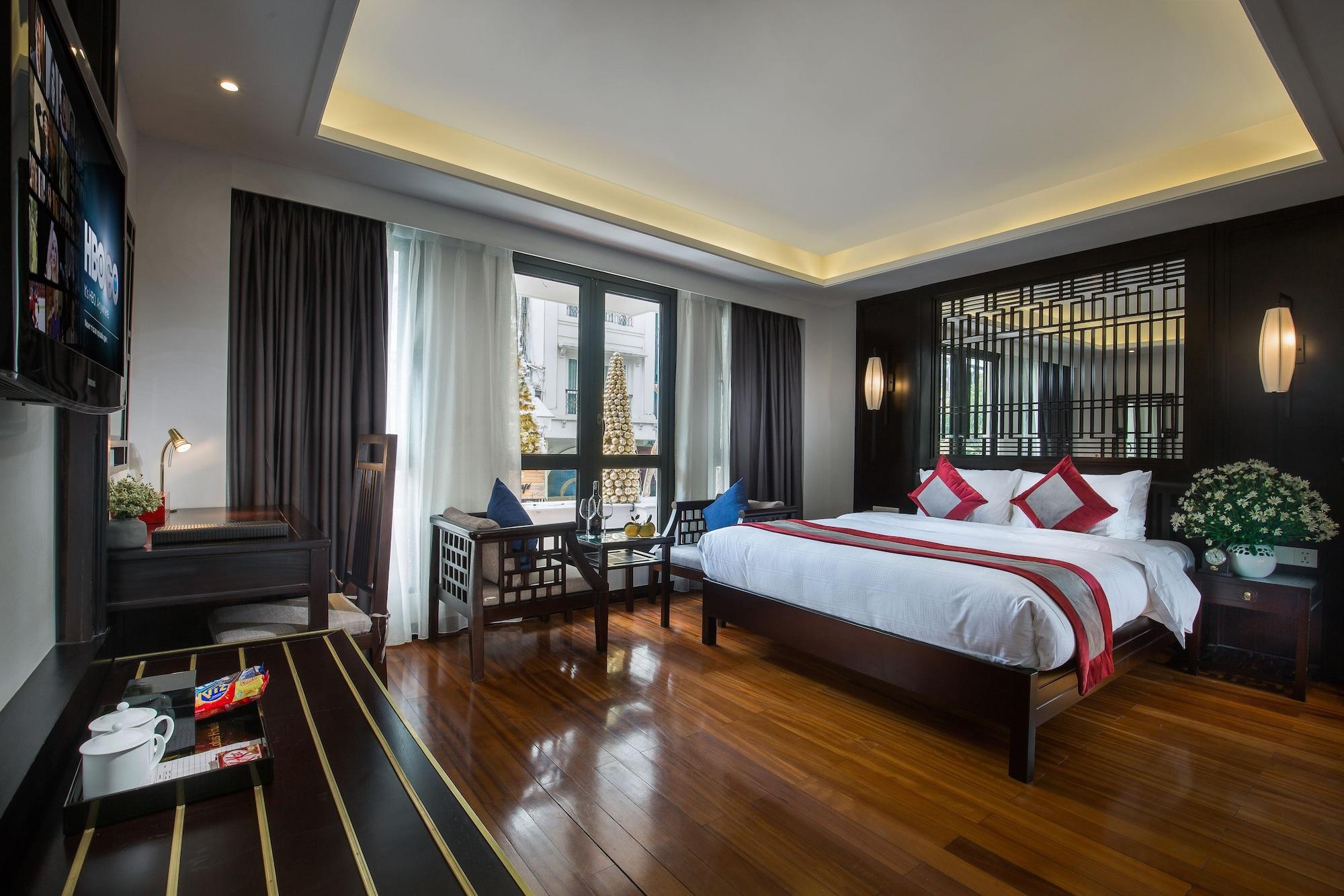 האנוי Golden Lotus Boutique Hotel מראה חיצוני תמונה