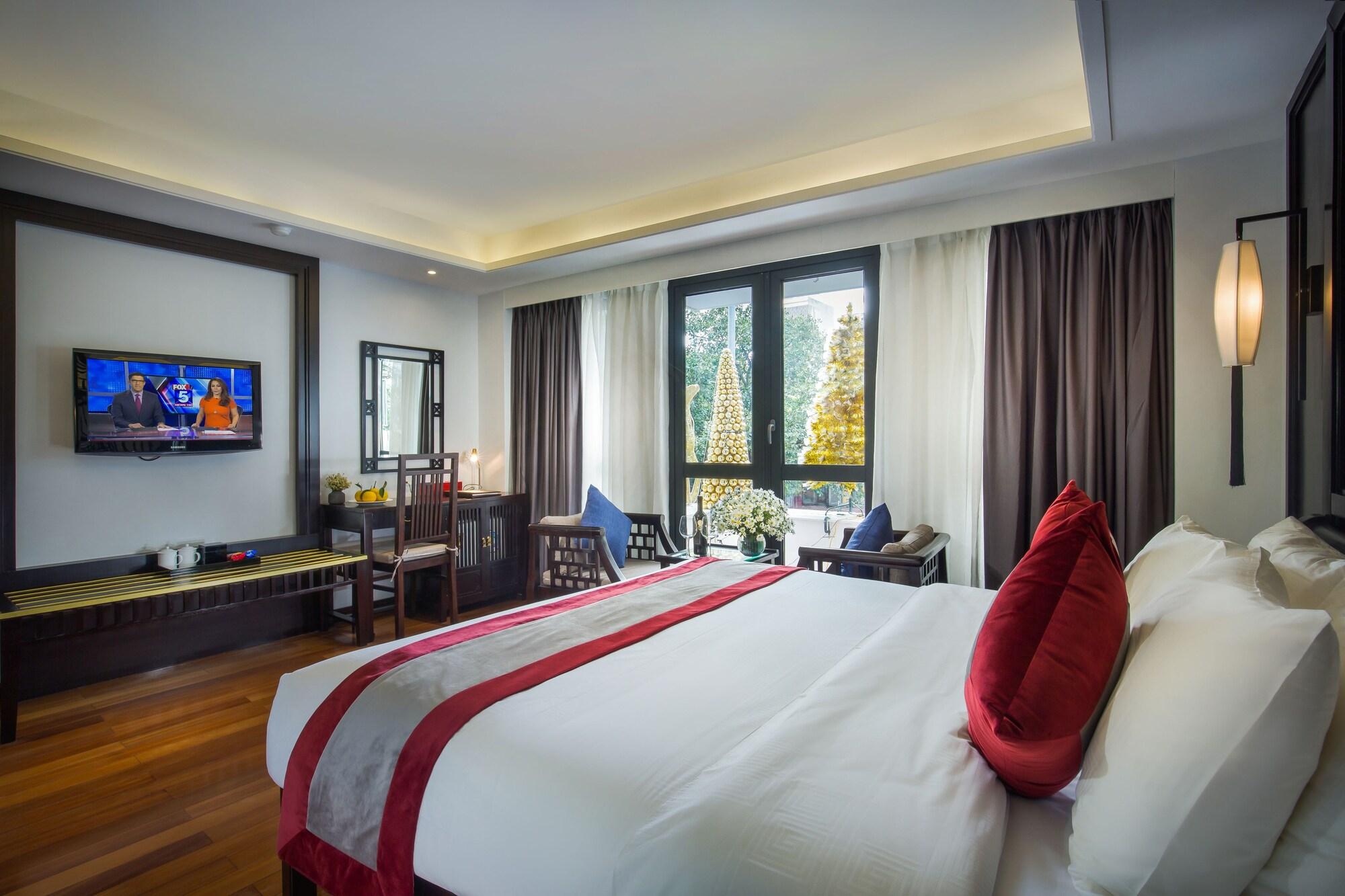 האנוי Golden Lotus Boutique Hotel מראה חיצוני תמונה