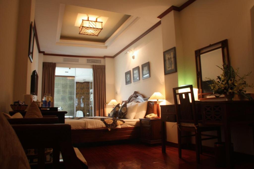 האנוי Golden Lotus Boutique Hotel מראה חיצוני תמונה