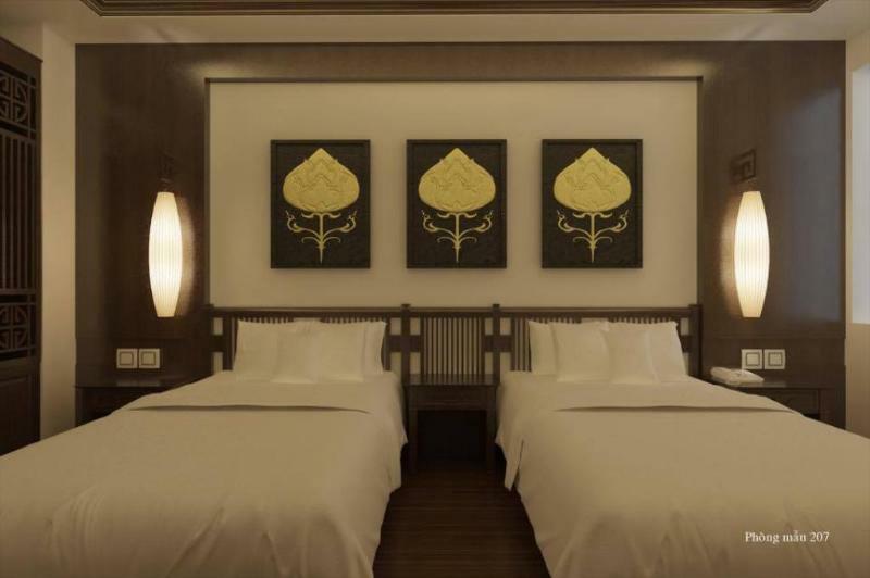 האנוי Golden Lotus Boutique Hotel מראה חיצוני תמונה